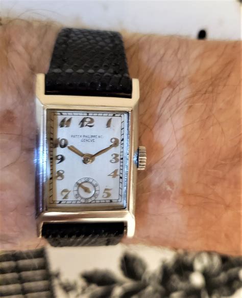 patek philippe vintage tank watch